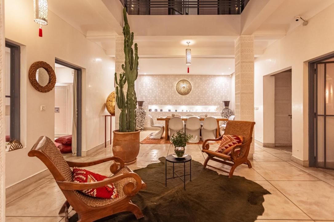 Riad La Sarrazine Hotel Marrakesh Bagian luar foto